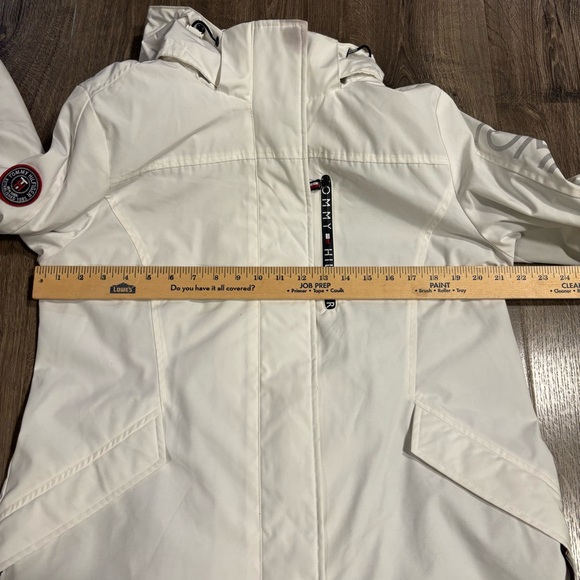 Tommy Hilfiger 3 in 1 All Weather System Jacket White Women’s Size Large - Picture 13 of 16
